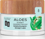 Drėkinamasis raminantis dieninis ir naktinis veido kremas AA Aloes 100% Sorbet, 50 ml