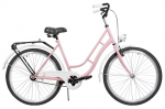 Miesto dviratis AZIMUT Retro 26" 2021, rožinis