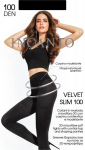 Pėdkelnės moterims Incanto Velvet Slim 100 DEN, juodos