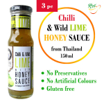 Čili & laimo & medaus padažas, Chilli & Lime & Honey sauce, Thai Dancer, 3x150ml