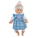 Mažoji lėlės sesutė - blondinė 36 cm.