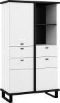 Lentyna Meblocross Cross Cro-16 3D2S, juoda/balta