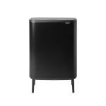 Brabantia &scaron;iuk&scaron;liadėžė Bo Touch Bin Hi, 2x30 l, juoda