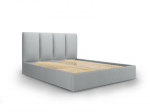 Lova Mazzini Beds Juniper 4, 160x200cm, &scaron;viesiai pilka