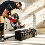 Qbrick System Technik mobilus įrankių dėklas su ratukais