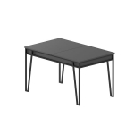I&scaron;skleidžiamas stalas Kalune Design 855, pilkas