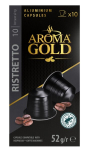 Kavos kapsulės Aroma Gold Ristretto, 52g