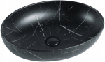 Praustuvas Mexen Orsola, 52 cm, Black Marble