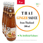 Tailandieti&scaron;kas imbiero padažas, Thai Ginger sauce, Thai Dancer, 3x300ml