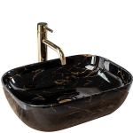 Pastatomas praustuvas REA BELINDA MARBLE SHINY 46,5x33x13,5
