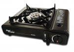 camping stove black, case, alpen
