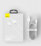 USB Lightning kabelis iPhone, 2m, juodas
