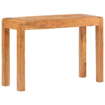Konsolinis staliukas, 110x40x76 cm, rudas