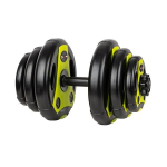 Keičiamo svorio svarmuo Insportline ,3&ndash;18 kg, juodas/žalias