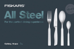 Fiskars stalo įrankių rinkinys All Steel, 16 dalių