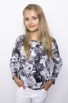 Huppa Trikotažiniai mar&scaron;kinėliai JAMENA, light gray pattern