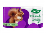 Tualetinis popierius SERLA 3 sluoksnių, 8 vnt,