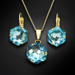 Papuo&scaron;alų rinkinys moterims DiamondSky Fantasy su Swarovski kristalais