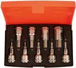 Bahco S9hex 1/2" lizdai su &scaron;e&scaron;iakampiais antgaliais