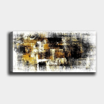 Reprodukcija ant drobės Abstrakcija, 30x80 cm
