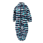 Huppa Flisinis kombinezonas vaikams ROLAND, navy pattern