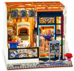 Medinė surenkama miniatiūra Robotime 3D Nancy's Bake Shop, 14 m.+