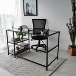 Ra&scaron;omasis stalas Kalune Design Master M101F, juodas