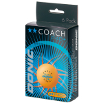 Stalo teniso kamuoliukai DONIC P40+ Coach 2 žv. 6 vnt