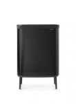 Skalbinių dėžė Bo Brabantia 2 x 45 l, juoda