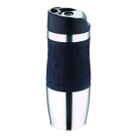 Termo Puodelis Bergner Silikoninis Nerūdijantis plienas (400 ml): Spalva - Pilka, BG-5958-GY