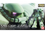Bandai - RG MS-06F Zaku II, 1/144, 61596