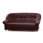 Sofa Aleksandra 3S N, tamsiai raudona