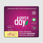 Tamponai Gentle Day Regular, 18 vnt.