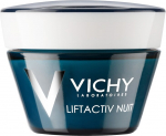Naktinis veido kremas nuo rauk&scaron;lių Vichy Liftactiv Nuit 50 ml