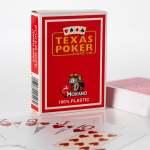 Modiano texas pokeris 100% plastikinės žaidimo kortos