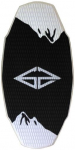 GoZone K2 Banglentė Skimboard, Black/White