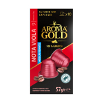 Kavos kapsulės Aroma Gold Nota Viola Decaffeinato, 57g
