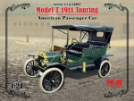 Klijuojamas Modelis ICM 24002 Model T 1911 Touring, American Passenger Car 1/24