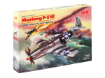 Klijuojamas Modelis ICM 48154 Mustang P-51K, WWII American Fighter 1/48