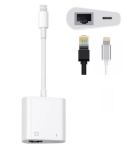 Adapteris Lightning Ethernet Rj45 LAN iPhone iPad Zenwire