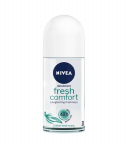Rutulinis dezodorantas Nivea Fresh Comfort 48H, 50 ml