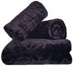 Sofos ir fotelių užvalkalų rinkinys KTF-06, juodas, 160 x 210 cm 1 vnt, 70 x 160 cm 2 vnt