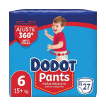 Vienkartinės sauskelnės Dodot Pants 6, 27 vnt.
