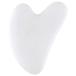 Veido masažuoklis Guasha white jadeite