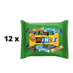 &Scaron;okoladinių saldainių rinkinys Mixed Minis, 12 vnt.
