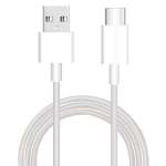 USB kabelis Xiaomi USB-A to USB-C 3A 1.0m baltas