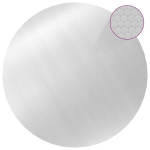 Baseino uždangalas vidaXL, 455 cm, sidabro spalvos