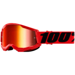 Vaiki&scaron;ki motokroso akiniai 100% Strata Jr 2, raudoni