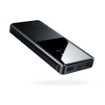 Atsarginis maitinimo &scaron;altinis ("Power Bank") Joyroom Joyroom i&scaron;orinė baterija 15W 10000mAh PD QC3.0 AFC juoda (JR-T013)