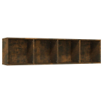 Knygų/televizoriaus spintelė, Mediena, 143x30x36cm, ąžuolo spalva